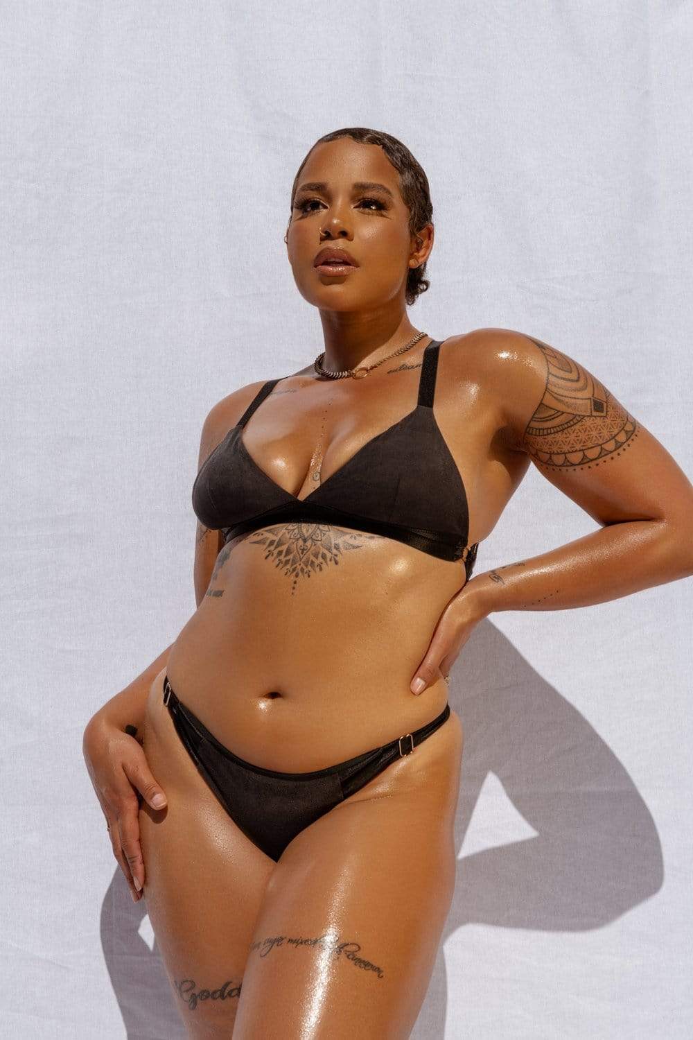 Brazilian BBW in black...